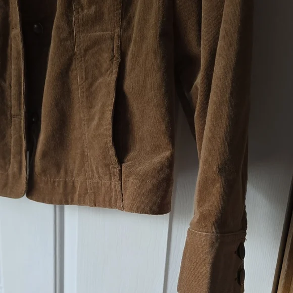 Charter Club Brown Corduroy Jacket - Picture 3 of 5
